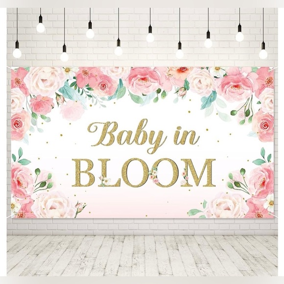 COPY - BABY IN BLOOM BABY SHOWER LOT - Picture 1 of 14